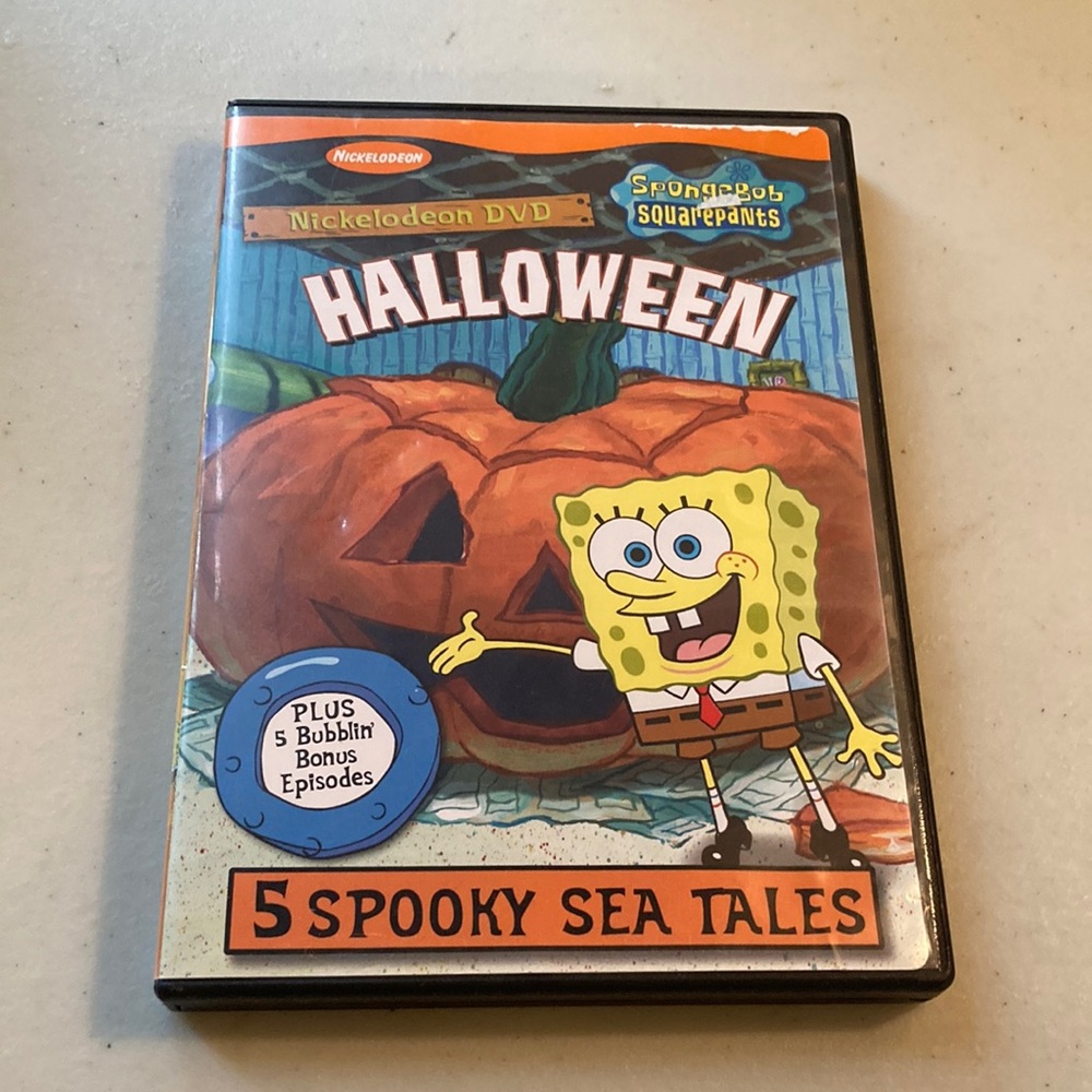 Nickelodeon SpongeBob SquarePants Halloween DVD - 5 Spooky Sea Tales